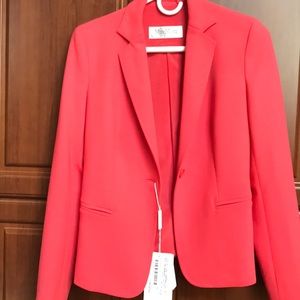NWT MaxMara wool blend jacket size 40/6 in coral